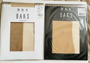 匿名送料無料★新品★DAKS ストッキング 2足セット★日本製ナイガイ