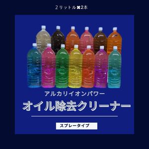 【2本セット送料込み】【値下げ】　アルカリイオンパワー！オイル除去ボールクリーナー Ver.9 　#20100