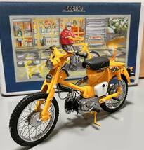 1円 スタート エブロ 1/10 Honda Hunter Cub C105H ホンダ ハンターカブ イエロー_画像1