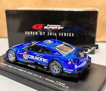 エブロ 1/43 スーパーGT 2016 CALSONIC IMPUL GT-R SUPER GT GT500 2016 Rd.1 Okaydma カルソニック インパル 岡山 #12_画像2