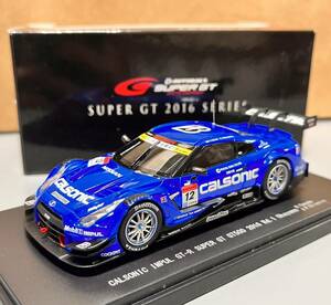 エブロ 1/43 スーパーGT 2016 CALSONIC IMPUL GT-R SUPER GT GT500 2016 Rd.1 Okaydma カルソニック インパル 岡山 #12