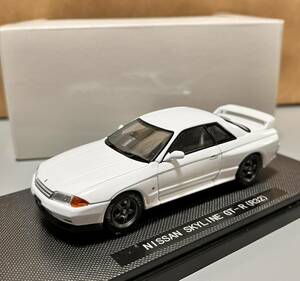 エブロ 1/43 NISSAN SKYLINE GT-R R32 ニッサン スカイライン R32 ホワイト