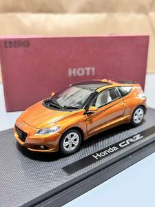 エブロ 1/43 Honda CR-Z ホンダ CR-Z オレンジ