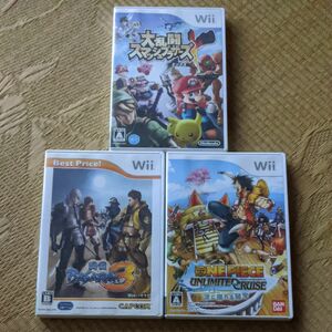 【Wii】 大乱闘スマッシュブラザーズX、ワンピース戦国BASARA3