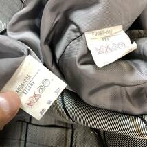 バーバリー セットアップ スーツ チェック グレー ジャケット スカート 11AR YA5756_画像6