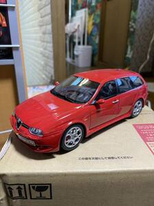 希少　Otto Mobile 1/18 Alfa Romeo 156 SPORTWAGON GTA レッド　アルファロメオ オットー