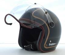 送料無料　Brighton　traditional　Jet　Helmet　ジェット　ヘルメット　ロイヤルネイビー　57 ～60cm　M　L　ヒートグループ_画像2