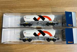 ROCO 76138 サイロコンテナ車 Wascosa/Holcim 2両 type Uacns【新品】