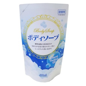 詰替用ボディソープせっけんの香り400ML