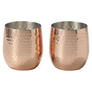 食楽工房 極-KIWAMI- ギフトセット 銅製ロックカップ 340ml 2個セット CNE971