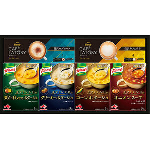  Ajinomoto gift recipe kno-ru soup & coffee gift B9063015