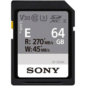 SONY Sony UHS-II Class10 SD карта SF-E серии SF-E64A-T