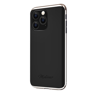 motomo INO LINE INFINITY CASE for iPhone 13 Pro Chrome Gold Stone Black MT21578i13PBK