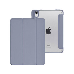 TYPE ONE ペンシルホルダー付き ハイブリッドケースfor iPad mini (第6世代) パープル TYP-471-PP