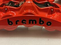 大人気デザイン再入荷bremboブレンボキャリパー 6POT 4POT GT6 GT4 ロゴカスタム仕様 ブレーキパッド付き　BMW AMG AUDI GR86 BRZ M2 M3 M4_画像4