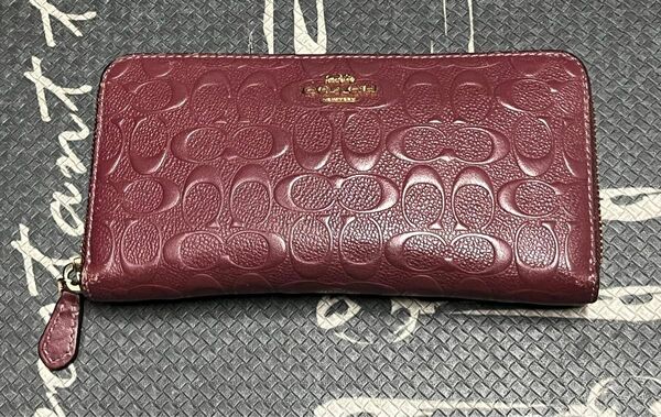 美品　COACH コーチ　長財布　