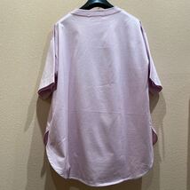 未使用品 le chanter ルシャンテ ピンク フロッキーロゴTシャツ M 半袖プリントTシャツ _画像5