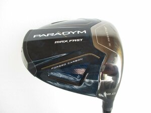 レディース 女性用 キャロウェイ PARADYM MAX FAST 12度 ELDIO 40(L) パラダイム マックスファースト MAXFAST 1W