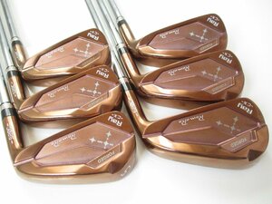 美品 銅IP仕上げ ロマロ レイ RAY CX S20C 5-PW 6本 NS850NEO(S) ROMARO FORGED フォージド ネオ ベリリウム ニッケル