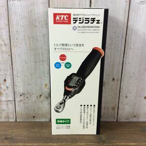 【AH-04207】新品未使用品 KTC 6.3sq.デジラチェ ラチェットヘッド 充電式 小トルクタイプ 2～30Nm GEKR030-R2A