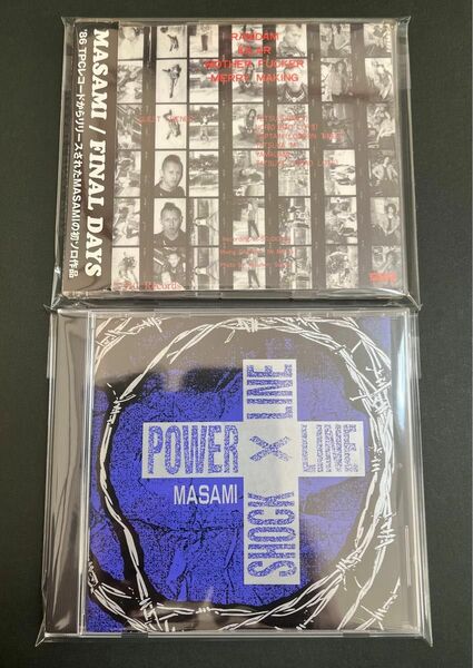 Masami マサミ『final days』シングル『power line x shock line』アルバム CD2枚セット
