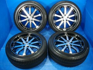 【H】COSMIC ヴェネルディ VENERDi Zefino 20インチ 8.5J +45 5H PCD114.3 NITTO NT421Q 245/45R20 2023年製 4本 ハリアー RAV4 CX-5 など