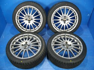 【H】OZ Racing Superturismo GT 17インチ 7.0J +40 4H PCD100 SAILUN ATREZZO ZSR 205/45R17 2023年(新品タイヤ) R5#系 MINI アクア 等