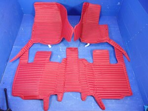 T[116] unused goods Mercedes Benz GLS X167 2022 year right steering wheel floor mat red 