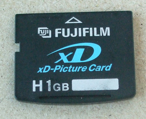 送料無料 FUJIFILM 富士フイルム 純正 xd-Picture Card xdピクチャーカード H 1GB 1枚 中古 フォーマット済み KOREA BY SAMSUNG 即決！