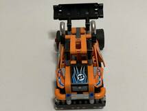 組立済　LEGO TECHNIC　レーシングトラック　42104 左側面のパーツ割れてます　レゴ　テクニック　車　パーツ取　キズ　汚れ　有　_画像2