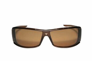  popular [GIORGIO ARMANI/joru geo Armani ] logo design 1 sheets lens sunglasses clear Brown 