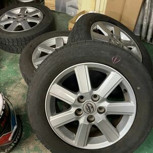 70ノア、ボクシー、トヨタ純正ホイル、205/60r16スタッドレス、グッドイヤーアイスナビ7綺麗バリ室内保管4本