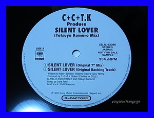 【非売品】C＋C＋T.K / Silent Lover (Tetsuya Komuro Mix)/小室哲哉/プロモオンリー/5点以上で送料無料、10点以上で10%割引!!!/12'