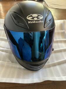 OGK KABUTO オージーケーカブト エアロブレード3フルフェイスヘルメット　XLサイズ ミラーシールド付き中古品