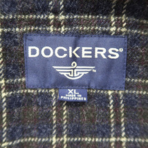 古着 ドッカーズ DOCKERS ブルゾン ジャケット モスグリーン サイズ表記：XL　gd69700_画像6