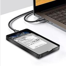 【良品】HDD500GB 外付けハードディスク 2.5インチ SATA USB3.0 確認 ポータブル ストレージ USB ケーブル ノートパソコン PC Windows Mac_画像2
