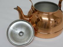 [TAGUS] ターガス ポルトガル製 COPPERWARE 銅製 ケトル 湯沸し ヤカン_画像4