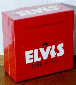 未開封18枚組♪エルヴィス・プレスリー/THE KING 18 Of The Greatest Singles Ever★ELVIS PRESLEY