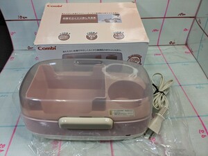 Combi Hot Water Cotton Wiping Powder Pink чувствительная кожа Baby Safe Cotton Box 80 размер