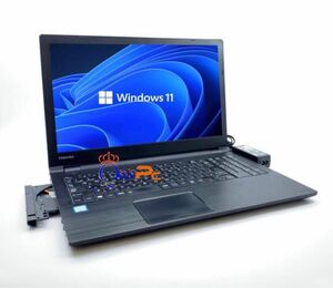 TOSHIBA dynabook b65/J ノートパソコン i5 32GB 新品メモリ 新品ssd256 W11