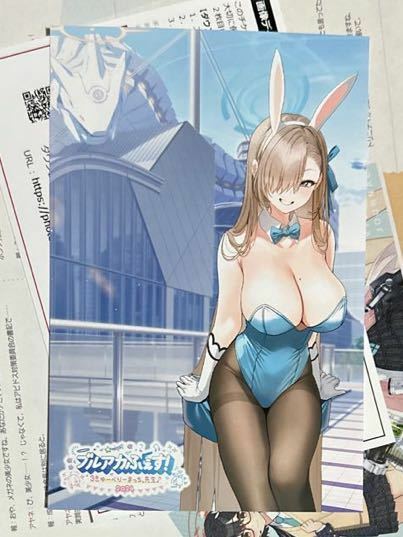 【会場限定 ダウンロードコード付】ブルアカ ブルーアーカイブ ブルアカふぇす 先生！お写真いいですか？ ブロマイド アスナ バニー