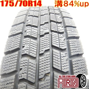 中古タイヤ 175/70r14 スタッドレスタイヤ GOODYEAR ICE NAVI 7 1本 単品 ヤリス カローラ シエンタ ヴィッツ 中古 14インチ