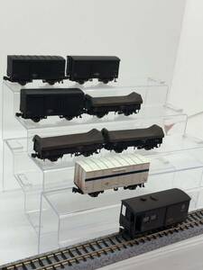 エアブラシ ウェザリング 加工品 KATO 10-1599 花輪線 貨物列車 8両セット 1円〜