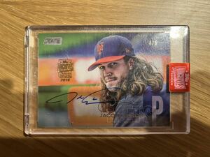 topps archives signature Jacob Degrom auto /5 ジェイコブ デグローム　