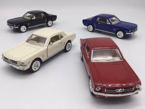 お得な4色コンプリートセット 1/36　1964 初代 フォード マスタング ミニカー アメ車 Aカー レトロ アンティーク 外車