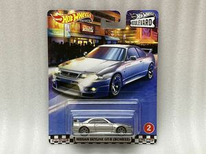 即決 ホットウィール BOULEVARD 日産 スカイライン R33 GT-R (BCNR33) シルバー NISMO トイザらス限定 HW 未使用品 希少 絶版