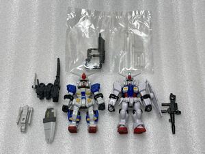 即決 モビルスーツアンサンブル FAガンダム7号機 ガンダム試作1号機 武器付き 中古品 MOBILE SUIT ENSEMBLE 12 21 希少 絶版