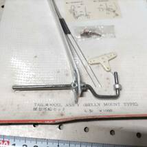 S141　IM PRODUCT　横型尾輪セット L型 TAILWHEEL ASS'Y (BELLY MOUNT TYPE）　未使用 未開封_画像5