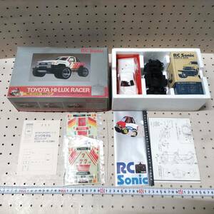 イ633　RCソニック RC Sonic　トヨタ ハイラックス レーサー TOYOTA HI-LUX RACER 車輛セット　KIT No.3502　未使用 動作未確認 長期保管品