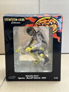 1/12 PMA Valentino Rossi Figurine MotoGP Valencia 2003